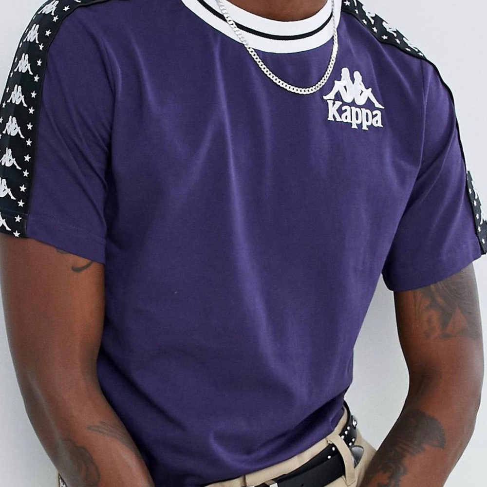Men’s Kappa Navy T-Shirt L